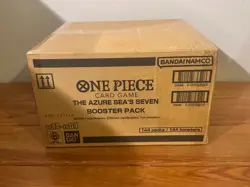 Bandai Namco One Piece Card Game The Azure Sea's Seven Booster Case 144 Packs - Image 2