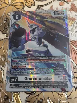 Digimon Card Game Omnimon ACE (Reprint) Digimon Generation BT17-078 SR - Image 1