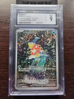 Pokemon TCG Magikarp 203/193 Paldea Evolved Special Illustration Rare Card CGC 9 - Image 3