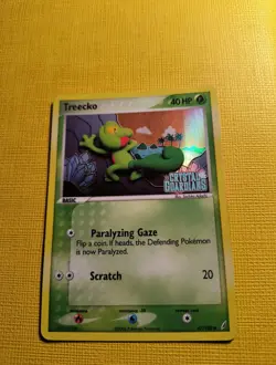 Pokemon Card - Treecko EX Crystal Guardians 67/100 Reverse HOLO Stamped LP - Image 1