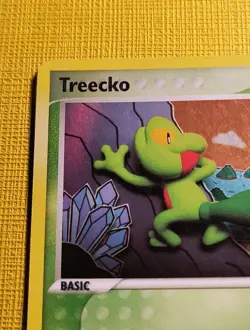 Pokemon Card - Treecko EX Crystal Guardians 67/100 Reverse HOLO Stamped LP - Image 2