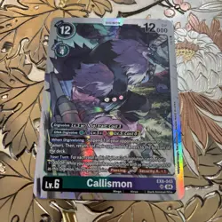 Digimon Card Game Callismon Foil EX8-045 SR - Image 1