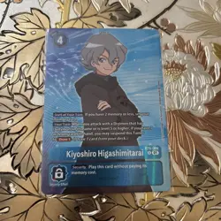 Digimon Card Game Kiroshiro Higashimitarai Promo Textured Holo BT9-086 Sealed - Image 1