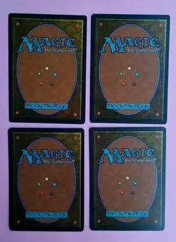 Magic the Gathering MTG Ice Age KROVIKAN SORCERER X 4 LP/EX C 1995! - Image 2