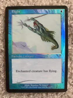 MTG Flight FOIL - 7th Edition - Image 1