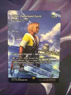 Tidus, Zanarkand Fayth - Thrasios, Triton Hero MTG Final Fantasy 0058 NM - Image 1