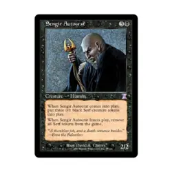 WOTC MtG Time Spiral Sengir Autocrat (R) (Foil) EX - Image 1