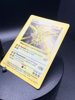 Zapdos 016/102 Pokemon Base Set (Shadowless) Holo - Image 2