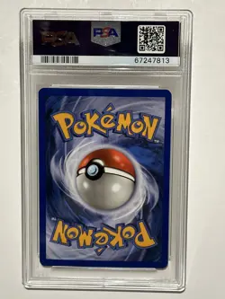 2003 Pokemon Skyridge - Vaporeon Rev.Foil #33 PSA 9 MINT - Image 2