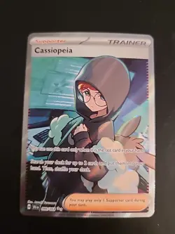 Pokemon Shrouded Fable SV Cassiopeia 086/064 Full Art Ultra Rare NM - Image 1