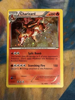 Charizard - 19/113 - Cosmos Holo - Pokemon Legendary Treasures LP/NM - Image 1