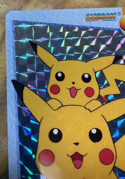 Pikachu Pokemon Japanese Carddass 1998 Pocket Monsters Anime Collection #2700 - Image 3