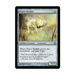 WOTC MtG Mirrodin Besieged Peace Strider (U) (x4) NM - Image 1