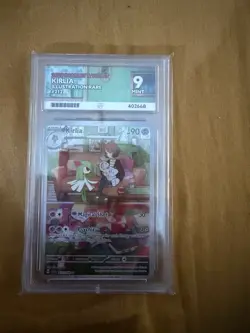 Pokemon TCG Kirlia Scarlet Violet Set Holo Card 212/198 Illustration Rare Ace 9 - Image 1