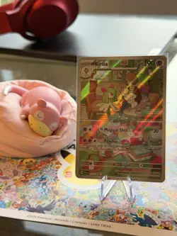 Pokemon TCG Kirlia Scarlet Violet Holo Illustration Rare Card 212/198 NM - Image 1