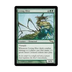 WOTC MtG Mirrodin Living Hive (R) (Foil) NM - Image 1