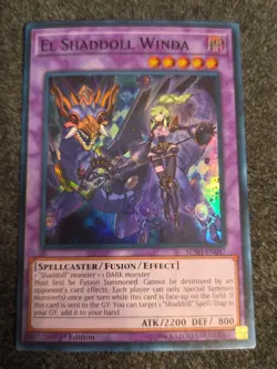 Yugioh! VLP El Shaddoll Winda (alternate art) - SDSH-EN047 - Super Rare - 1st Ed - Image 1