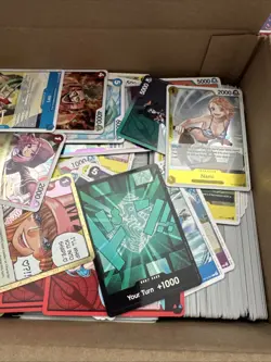 One Piece Bulk Lot Mix 1250+ Cards (eb03,op14,op15) - Image 2