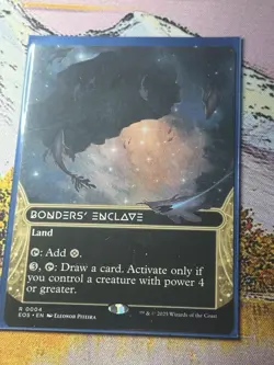 1x Bonders' Enclave (#4) - Extended Art NM Eng MTG - Edge of Eternities - Image 2