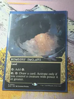 1x Bonders' Enclave (#4) - Extended Art NM Eng MTG - Edge of Eternities - Image 3