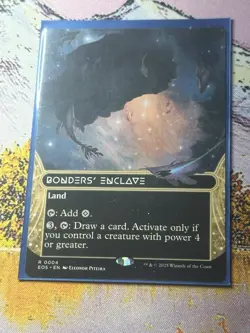 1x Bonders' Enclave (#4) - Extended Art NM Eng MTG - Edge of Eternities - Image 4
