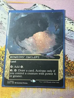 1x Bonders' Enclave (#4) - Extended Art NM Eng MTG - Edge of Eternities - Image 5