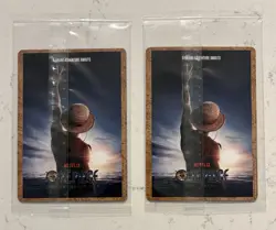 2x Bandai One Piece Netflix Don!! Promo Card Tony Tony Chopper SEALED - Image 3