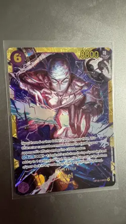ENEL OP15-118 SEC ALTERNATE ART One Piece TCG Adventure on Kami’s Island NM - Image 1