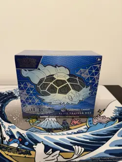 Pokemon Stellar Crown Pokemon Center Exclusive ETB - Elite Trainer Box - New - Image 1