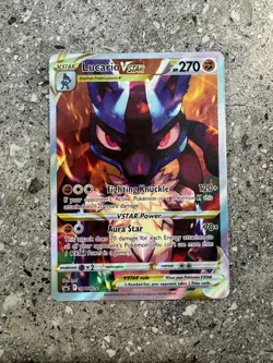 Pokemon TCG Cards Lucario VSTAR SWSH291 Black Star Promo Holo NM-M - Image 1
