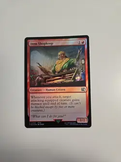 MTG - Final Fantasy - Item Shopkeep Common Foil 0142 M/NM - Image 1