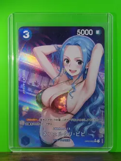 NEFERTARI VIVI Waifu Goddess Prismatic Refractor Card CUSTOM MADE - Image 1