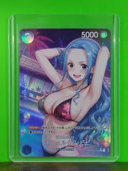 NEFERTARI VIVI Waifu Goddess Prismatic Refractor Card CUSTOM MADE - Image 3