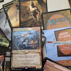 Commander Magic Deck MTG Cards = ALL 100 **Rankle and Torbran ZOMBIES Tribal** - Image 1