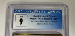 MTG (2017) Containment Priest-Amonkhet Invocations Foil - Image 2