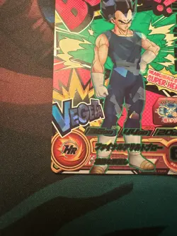 NM Vegeta BOOOM Holo UGM1-SCP3 Japanese Dragon Ball Heroes Card - Image 5