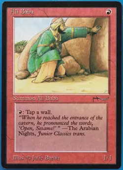 Ali Baba Arabian Nights MINT Red Uncommon MAGIC MTG CARD (ID# 511543) ABUGames - Image 1