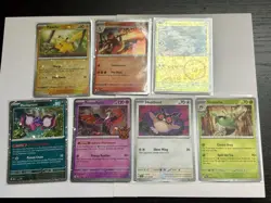 Cosmos Holo Pokemon Card Lot - X7 Cards Costco Pikachu Bulbasaur… - A208 - Image 1