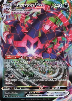 Eternatus VMAX Holofoil Promo SWSH: Sword & Shield Promo Cards SWSH045 LP - Image 1
