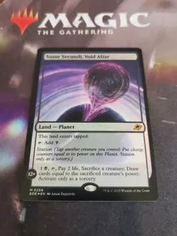 Mtg. Susur Secundi, Void Altar. Foil. Edge of Eternities. Pack Fresh - Image 1