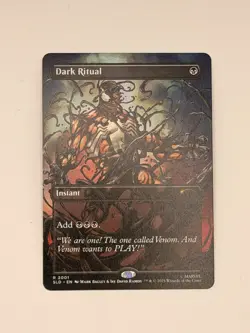 MTG Venom DARK RITUAL Color Regular Secret Lair - Image 1
