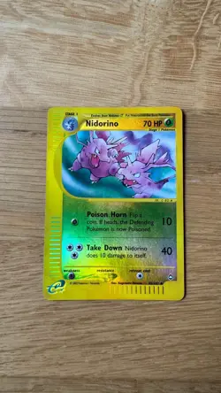 Nidorino 055/147 Aquapolis Reverse Holo - Mint - Pokemon Card - Image 1