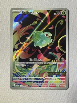 Bulbasaur 133/132 STAMPED Mega Evolution Pokemon - Image 1