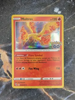 Moltres 012/078 Pokemon GO Holo - Image 1