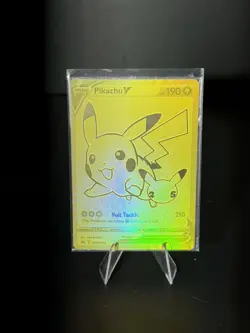 Pokemon Pikachu V - SWSH145 - 25th Anniversary Promo From Celebrations - Sealed - Image 1