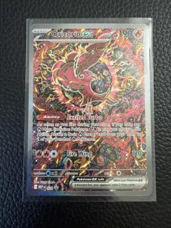 Pokemon TCG Oricorio EX #024 Black Star UPC Promo Phantasmal Flames - Image 1