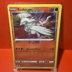 Reshiram SHF 017/072 Pokemon Shining Fates Amazing Rare Holofoil EN NM - Image 1