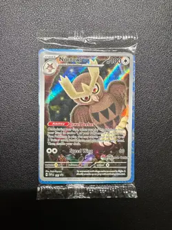 2024 Pokemon Noctowl #141 Pokemon Center Stamped (Sealed) - Image 1