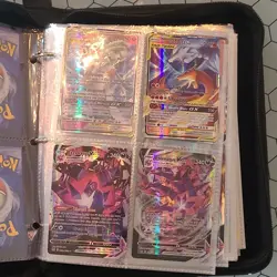 Pokemon TCG Binder Lot GX VSTAR VMAX EX Tag Team Holo Charizard Mewtwo Rayquaza - Image 2
