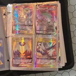 Pokemon TCG Binder Lot GX VSTAR VMAX EX Tag Team Holo Charizard Mewtwo Rayquaza - Image 3